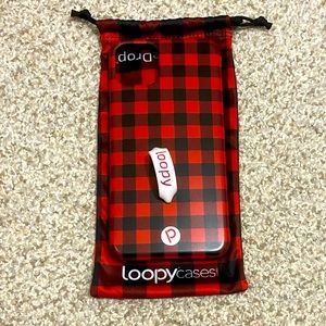 Loopy Case iPhone 11 Pro Max Red Buffalo Plaid